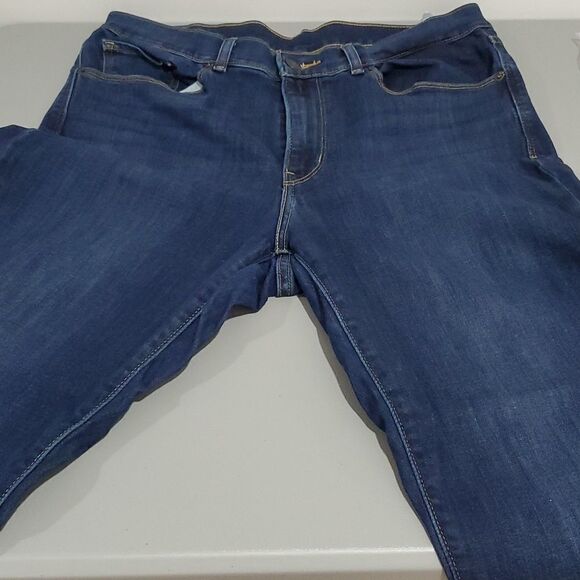 LEVI'S 32x26 dark wash high rise size 10 jeans - Picture 5 of 8